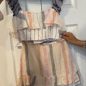 Tularosa Denny Tank and Drea Skirt in Calmar Stripe